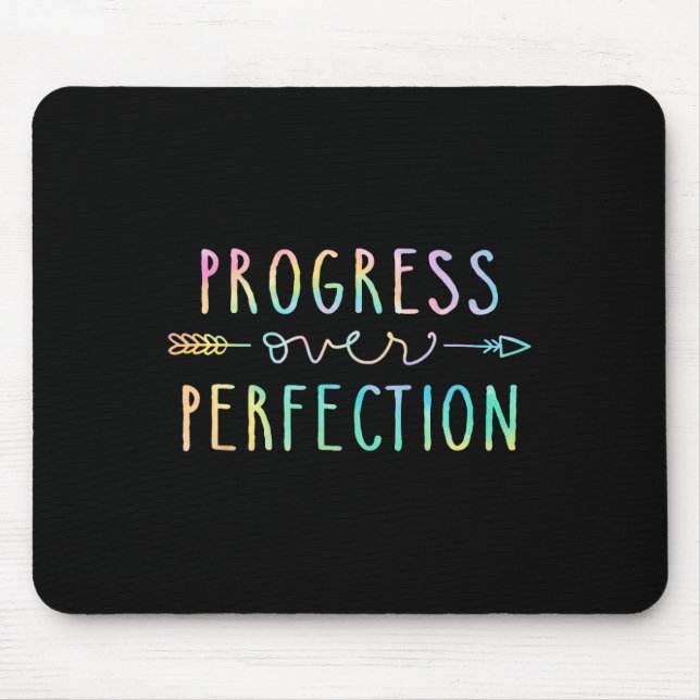 Mousepad Voltar Ao Progresso Escolar Sobre A Motivação Da P (Frente)