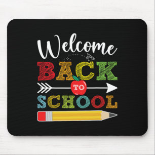 Mousepad Voltar às aulas primeiro dia de aula professores 