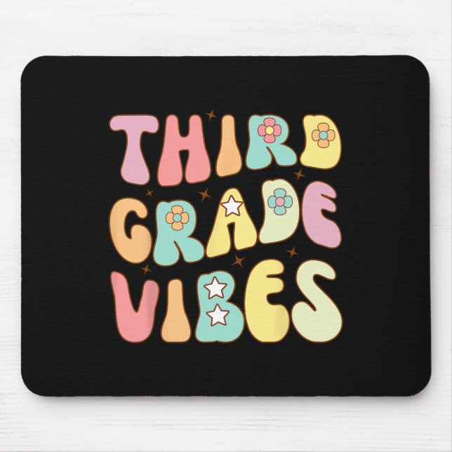 Mousepad Voltar às Vibrações da Terceira Série Groovy Profe (Frente)