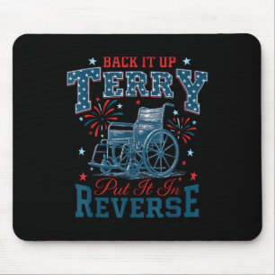 Mousepad Volte Terry Coloque Em Ré Funny 4 De Julho