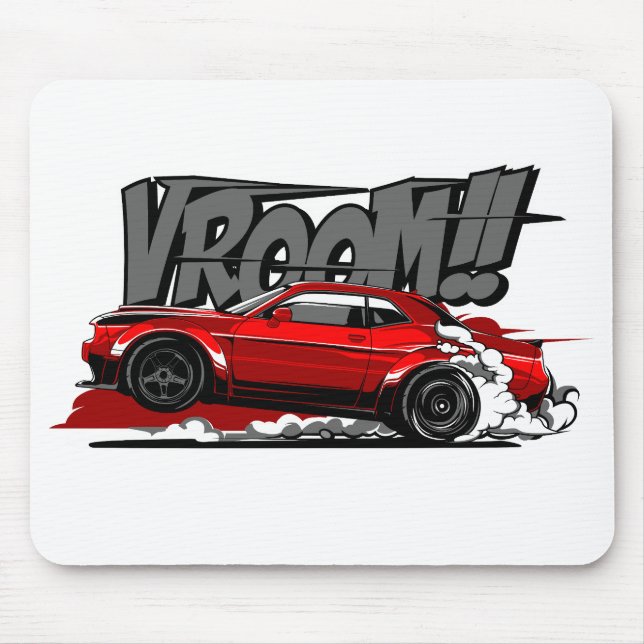 MOUSEPAD VOLUME DE VELOCIDADE DO CHEIO DE CARRO EM RACHA! M (Frente)
