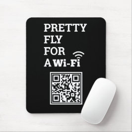 Mousepad Voo bonito para uma varredura Wifi para conectar o
