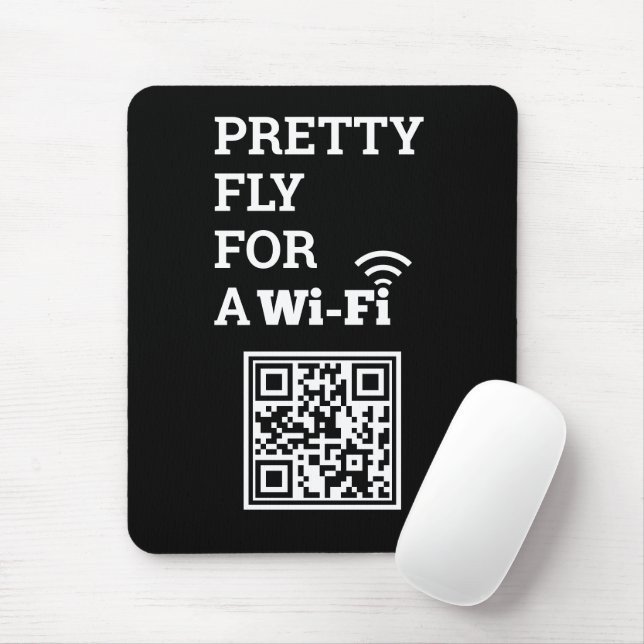Mousepad Voo bonito para uma varredura Wifi para conectar o (Com mouse)