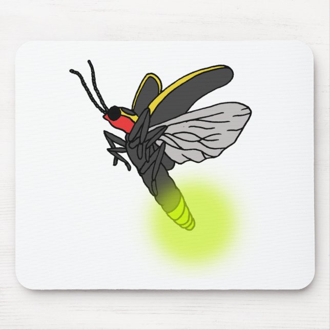 Mousepad voo de inseto relâmpago 2 aceso (Frente)