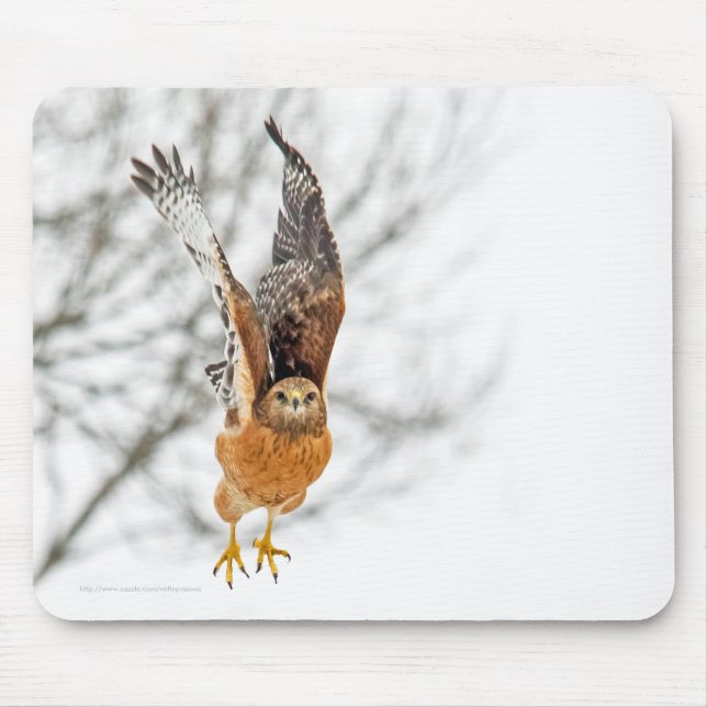 Mousepad Voo de Tomada de Hawk (Frente)