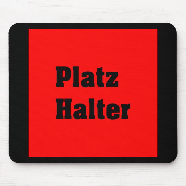 Mousepad Vorlage (Frente)