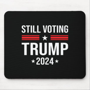 Mousepad Votando Trump 2024 Patriotic American Flag 1
