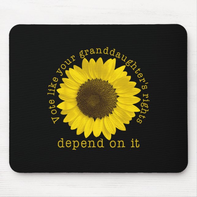 Mousepad Votar Os Direitos De Sua neta Depende Disso (Frente)