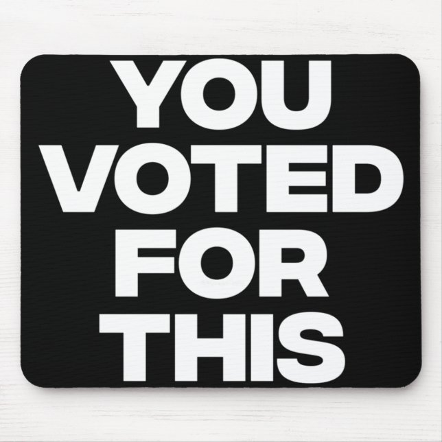 Mousepad Votaram A Favor! (Frente)
