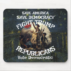 Mousepad VoteAgora Político Patriótico Trump Partido Republ