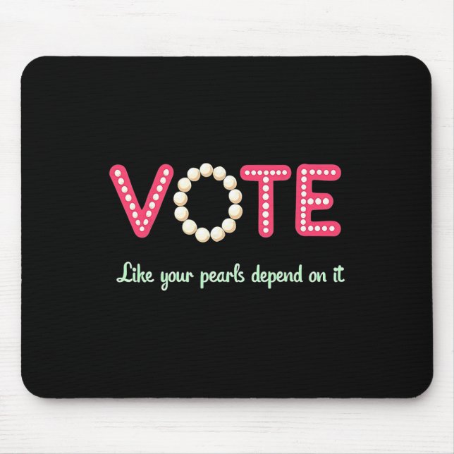 Mousepad Votem Como Suas Pérolas Dependem Disso (Frente)