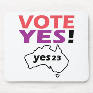 Mousepad Votem Sim À Voz Do Indígenas Australiano