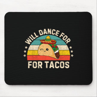 Mousepad Vou Dançar Por Tacos Mexicana Festa Cinco De Mayo 