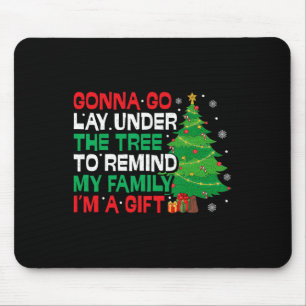 Mousepad Vou Me Deitar Debaixo Da Árvore Natal Família Dive