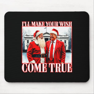 Mousepad Vou Tornar Seu Desejo Realidade Natal Divertido Pa