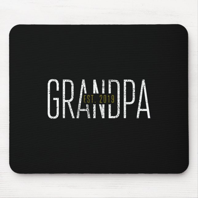 Mousepad Vovô 2019 Avô Dotado no Est (Frente)