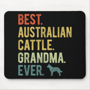 Mousepad Vovó australiana de vaca eterna amada mãe