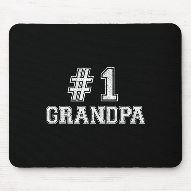Mousepad Vovô Camisas Para Homens (Frente)