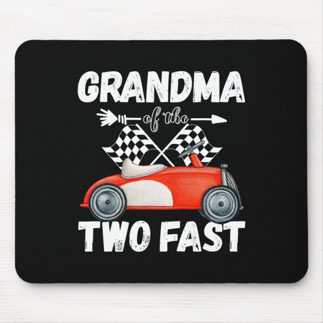 Mousepad Vovó Das Duas Rápidas 2 Curiosas segundos De Anive (Frente)