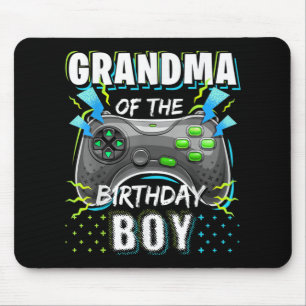 Mousepad Vovó do Jogo de Vídeo de Combinação do Aniversário