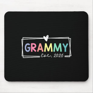 Mousepad Vovó Est 2026 Promovida a Avó 2026 Para Avô