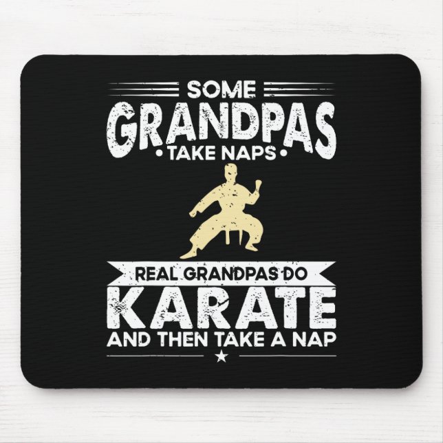 Mousepad Vovô Naps Avô Real Do Karate (Frente)
