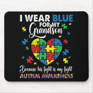 Mousepad Vovô Vovô, Visto Azul Para Meu Avô Autismo