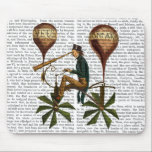 Mousepad Voyage A La Lune Hot Air Balloon<br><div class="desc">Transporte e Viagem</div>