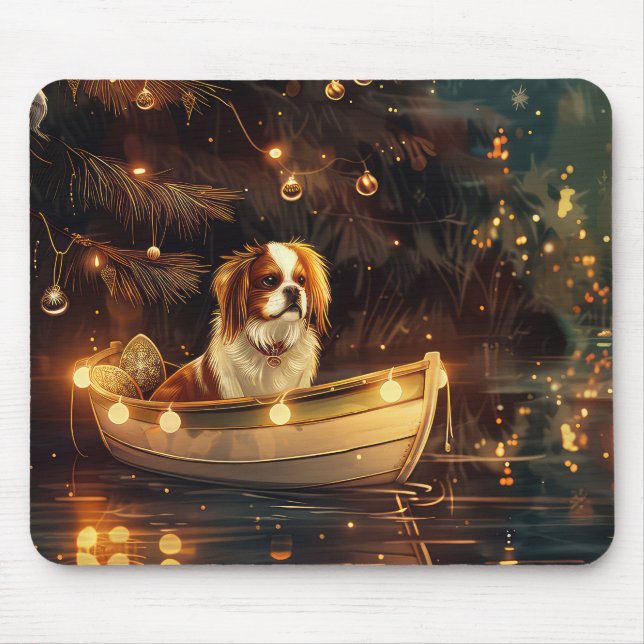 Mousepad Voyage festiva no Natal japonês (Frente)
