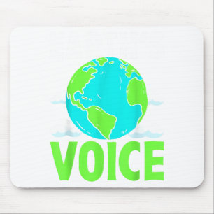 Mousepad Voz da Terra Salve o Planeta Design