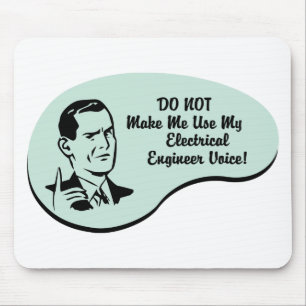 Mousepad Voz do engenheiro electrotécnico