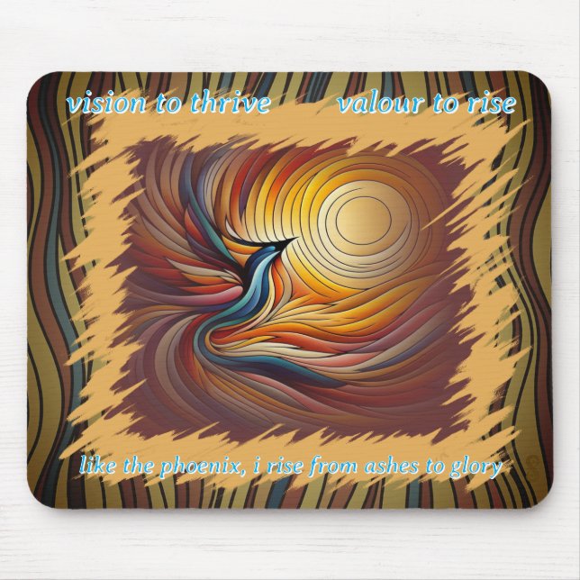 MOUSEPAD VTVR-AGPHOENIX1B-MP - SUPORTE DE RATO (Frente)