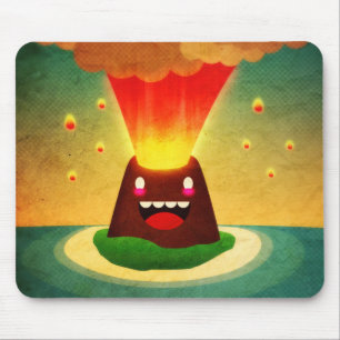 Mousepad Vulcão