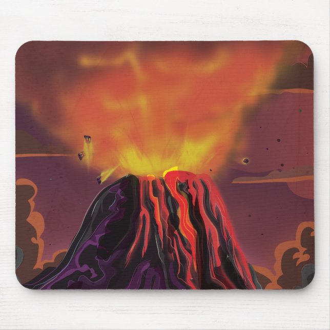 Mousepad Vulcão México (Frente)