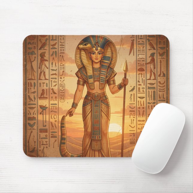 Mousepad Wadjet – Ägyptische Schlangengöttin´3 (Com mouse)