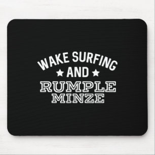 Mousepad Wake Surfing E Rumple Minze Divertido Barco Soltar