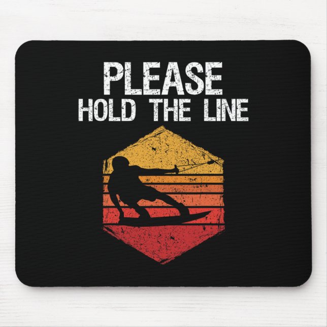 Mousepad Wakeboard Wakeboarder Wakeboarding Freestyle Wake  (Frente)