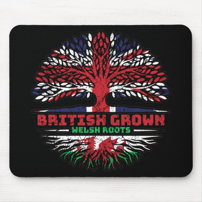 Mousepad Wales Welsh Uk Reino Unido (Frente)
