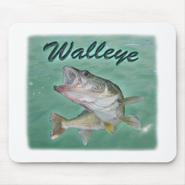 Mousepad Walleye do Lago Erie (Frente)