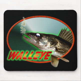 Mousepad Walleye no Oval