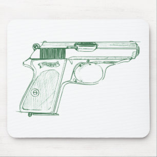 Mousepad Walther PPK