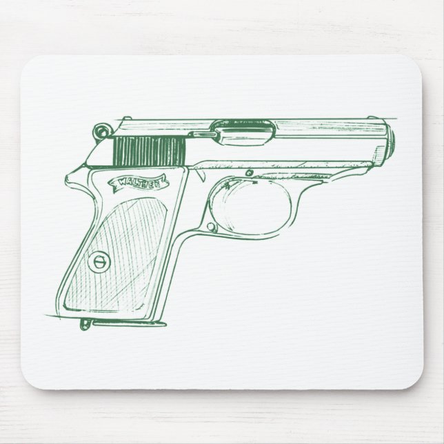 Mousepad Walther PPK (Frente)