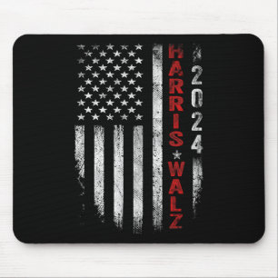 Mousepad Waltz 2024 Election Kamala Harris Tim Waltz 2024 2
