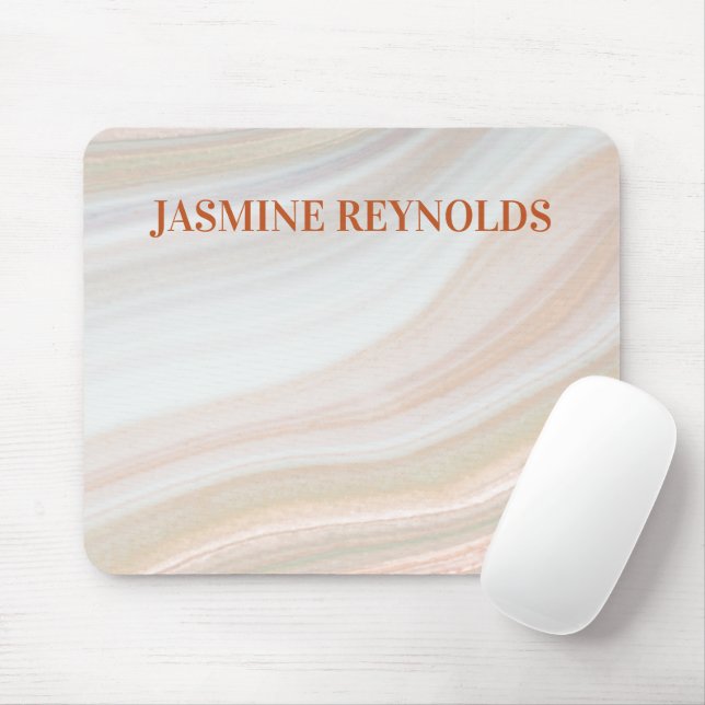 Mousepad Warm Marble Geode (Com mouse)