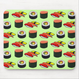 Mousepad Wasabi Green Sushi