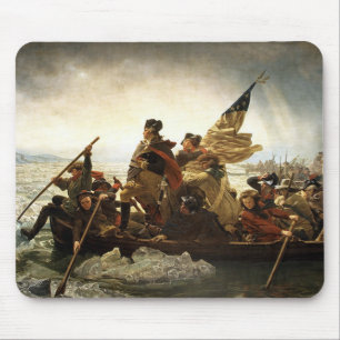 Mousepad Washington cruza o Rio Delaware