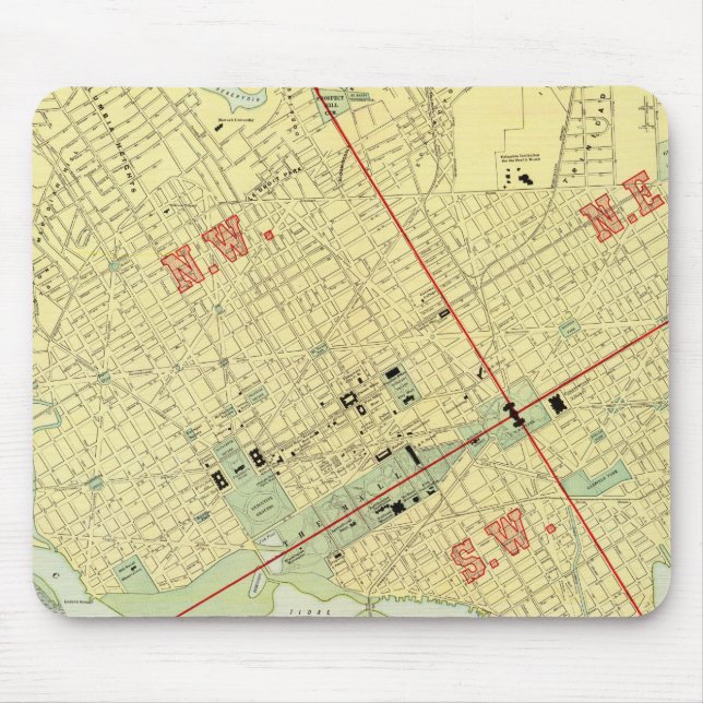 Mousepad  Washington, DC (Frente)