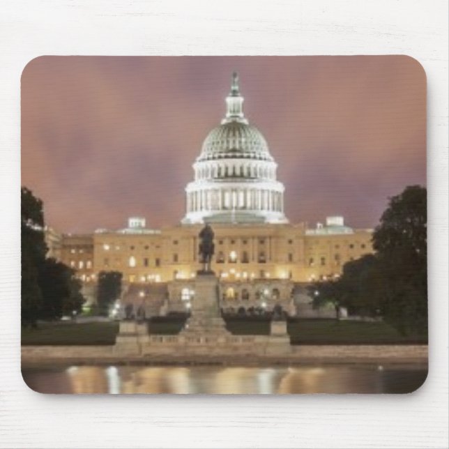 Mousepad Washington DC, construção do Capitólio (Frente)