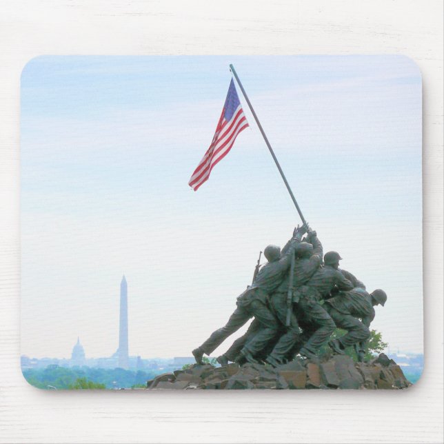 Mousepad Washington DC do memorial de Iwo Jima (Frente)