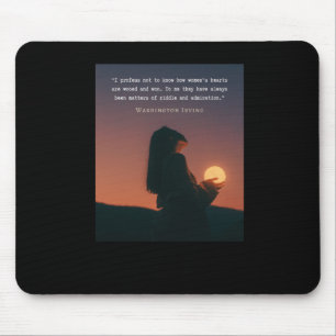 Mousepad Washington Irving Cote Que Prometo Não Saber Como